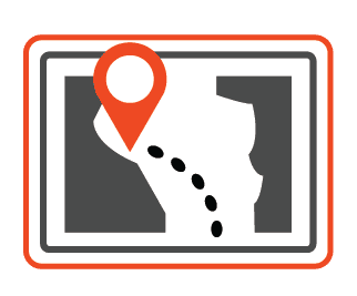E navigation symbol
