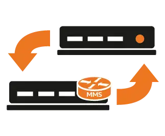 MMS Routing Ship to MMS Router WEBP