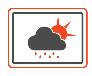 Weather forecast symbol